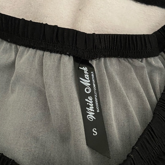 Black Print Dress Size Small NWOT - Picture 4 of 5